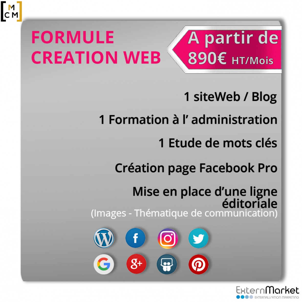 Community Management Création Web